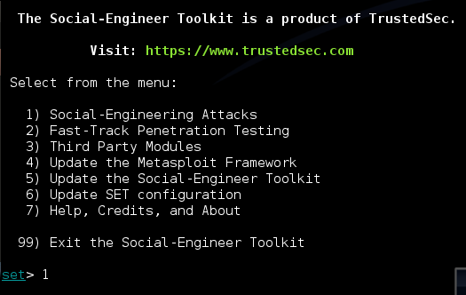 Image depicting the SET toolkit